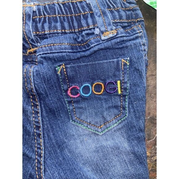 Coogi Skinny Jeans Baby Girl Boy 6 9 Mo Embroidered Logo Elastic Waist Pullon - Picture 3 of 10